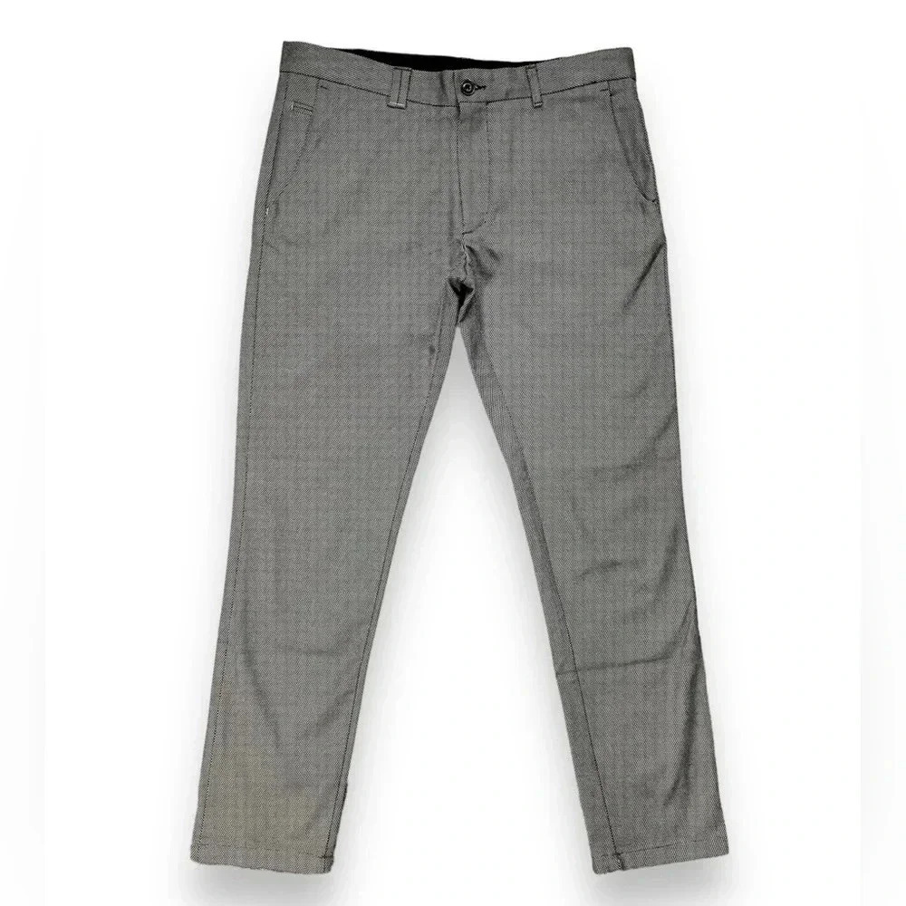 Zara Man Gray Trouser Dress Pants Size 32